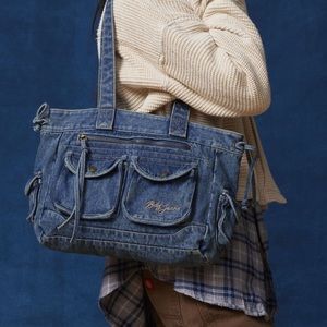 BDG Y2K Denim Tote Bag